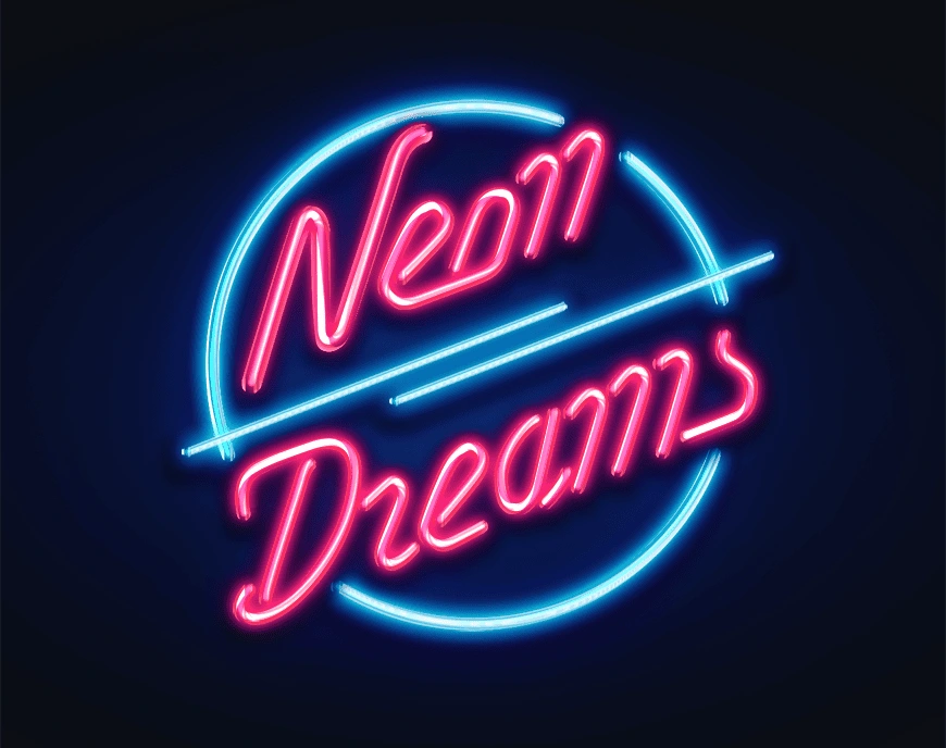 Neon Dreams - POCKETSLOT777